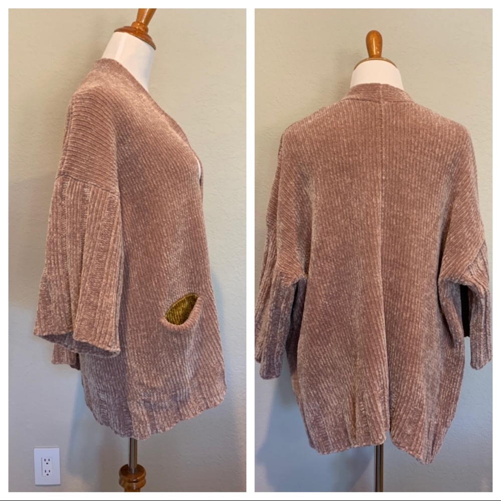 Anthropologie Chenille Cardigan - Picture 5 of 6